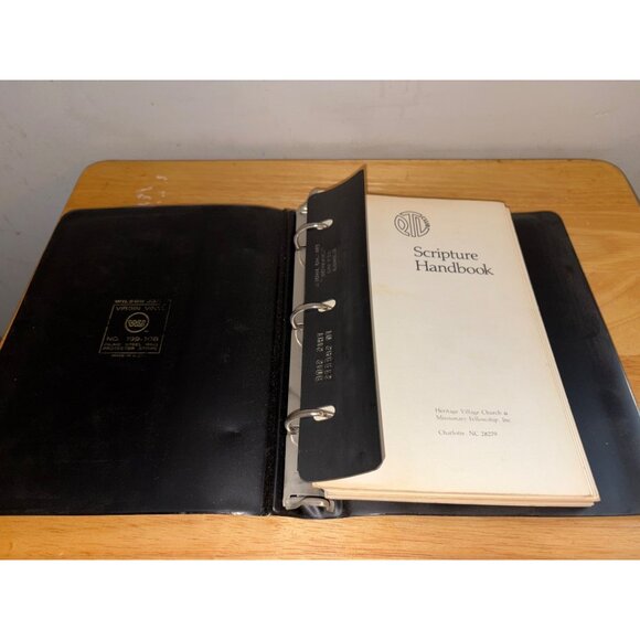 Vinyl Binder PTL Club Scripture Training Handbook Program Booklets Christian - Picture 2 of 8